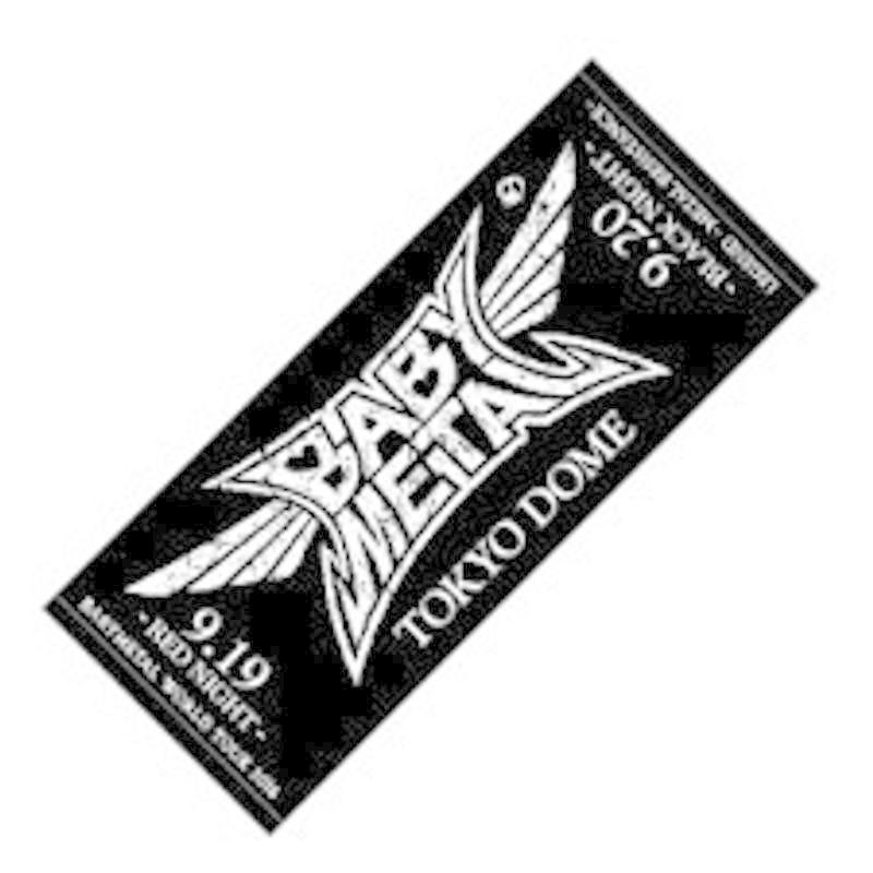 BABYMETAL 「TOKYO DOME MEMORIAL」 フェイスタオル Live at Tokyo Dome: Babymetal World Tour 2016 Legend Metal