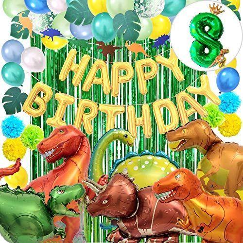 Deerzon 誕生日 恐竜 バルーン 飾り付け セット 数字バルーン 男の子 巨大 風船 バースデー ガーランド 数字 8 バルーン付き Wonderbox 通販 Yahoo ショッピング