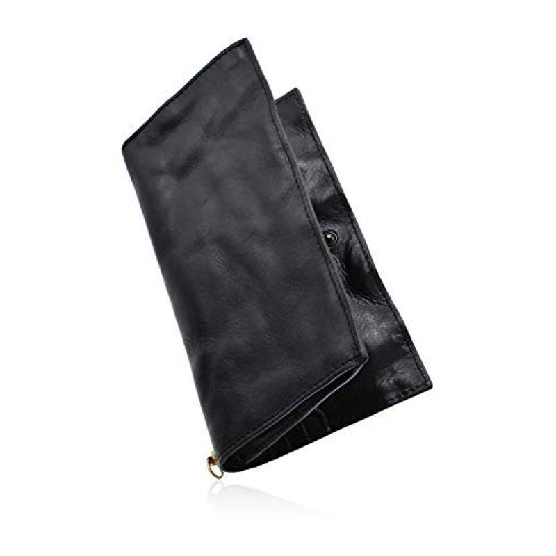 売れ筋がひ新作 クババ 長財布 武骨シリー ビンテージ ミンクオイル付 バイカーズウォレット 革 チェーン ウォレット レザー 本革 二つ折り メンズ 財布