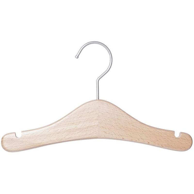 消費税無し 木製ハンガー レポック Lepok ナチュラル 10本入 上物ハンガー ベビー用 物干しハンガー ピンチ Lifeinlacruz Com