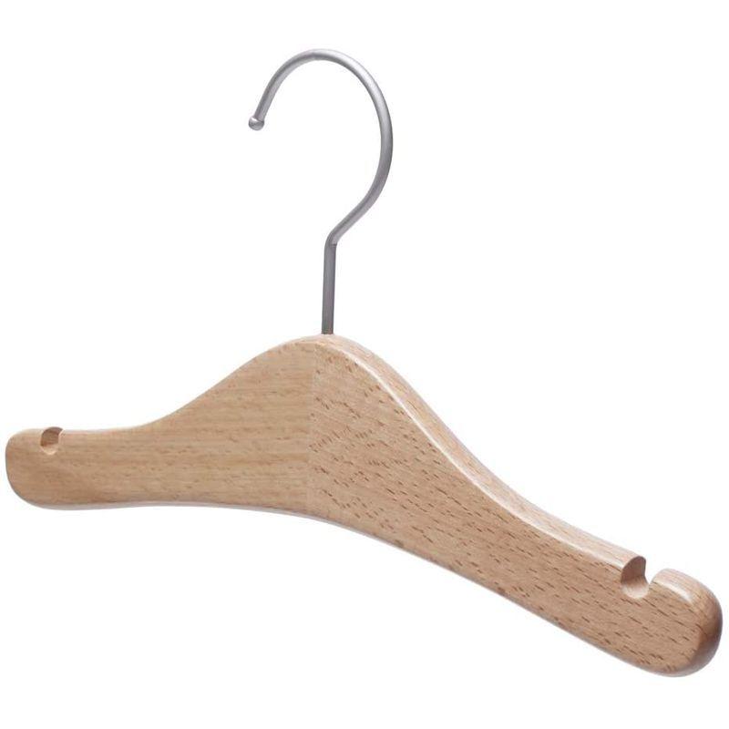 消費税無し 木製ハンガー レポック Lepok ナチュラル 10本入 上物ハンガー ベビー用 物干しハンガー ピンチ Lifeinlacruz Com