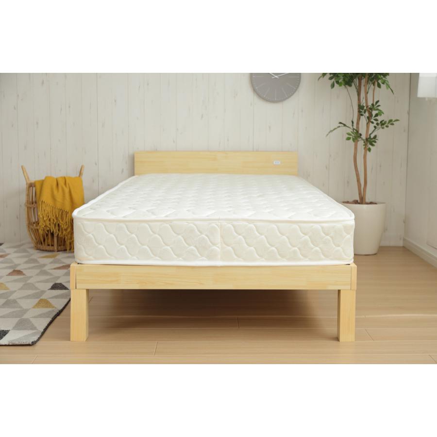 マットレス ダブル ボンネルコイル 高弾力コイル 防カビ加工 キルティング ウレタンフォーム 厚15 1年保証 体圧分散 寝具 快眠 熟睡 |  | 09