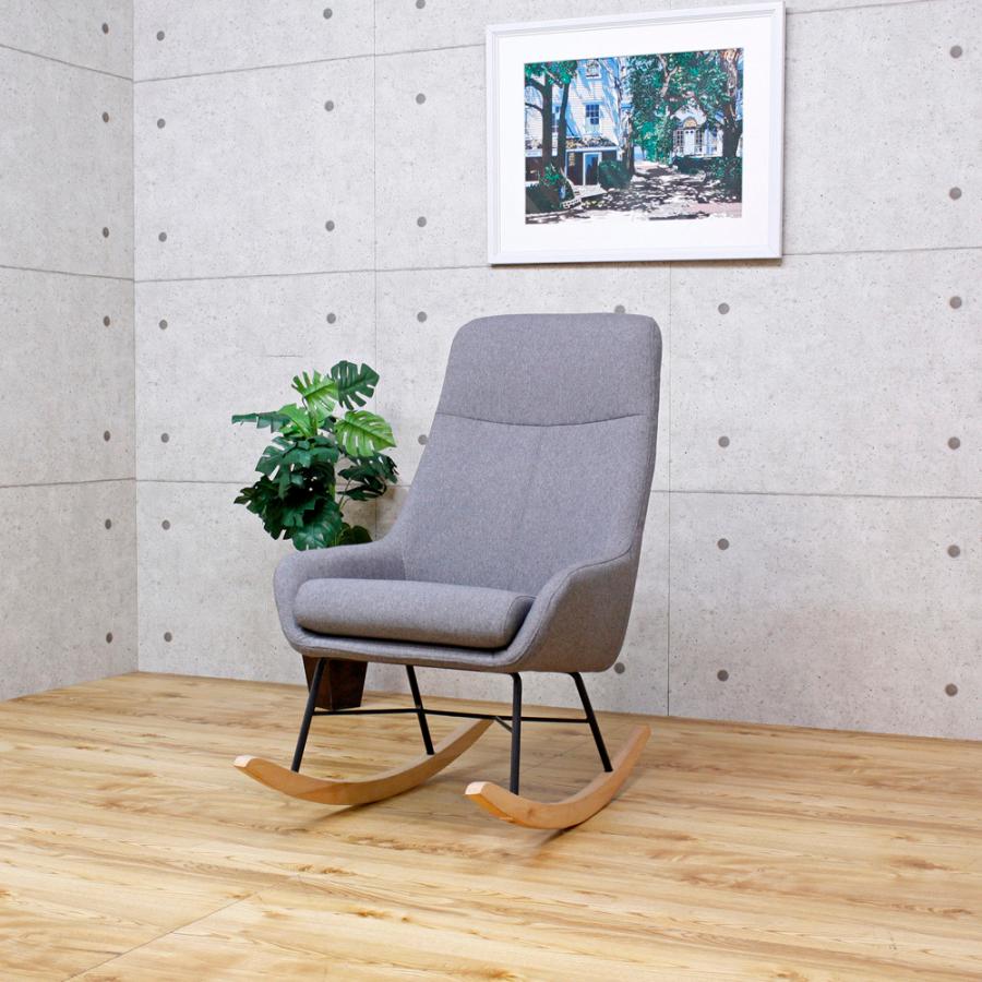 最安値に挑戦 グレー ロッキングチェア ハイバック イームズ風 デザイナーズ家具 シェルチェア Rar チェア 北欧 ミッドセンチュリー おしゃれ家具 くつろげる リビング 最も優遇 Www Thedailyspud Com