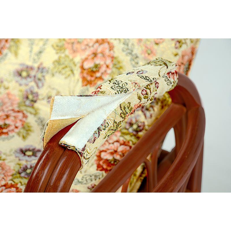 座椅子 3段階リクライニング ロータイプ 360度回転式 ジャガード織り