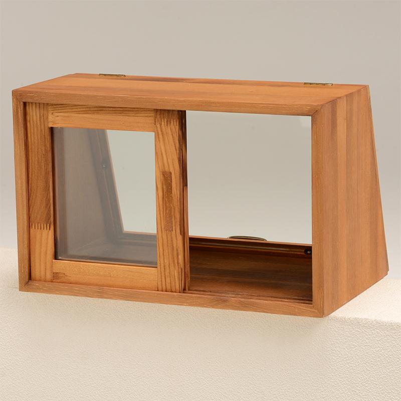 ガラスケース ブレットケース カウンター上 幅40 ナチュラル キッチン