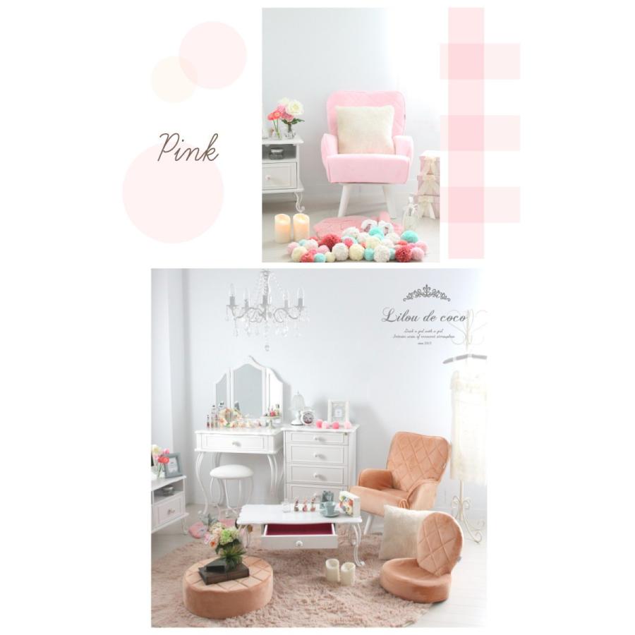 回転ローチェアー 姫系 キルティング椅子 一人掛けソファ ソファー チェア パステルカラー イス リビング リラックス かわいい ポケット付 1人暮らし 女の子 ワンダフルマートヤフー店 通販 Yahoo ショッピング