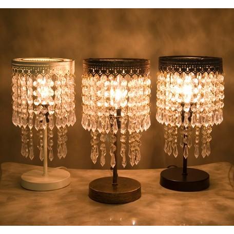 ランプ テーブルランプ スタンドライト LED電球2個付き シャンデリア 1