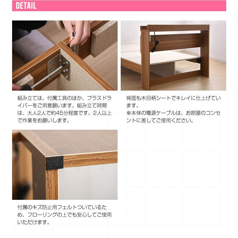 引き出し2杯付きダブルベッドフレーム ベッド ダブル ベッドフレーム 収納ベッド チェストベッド