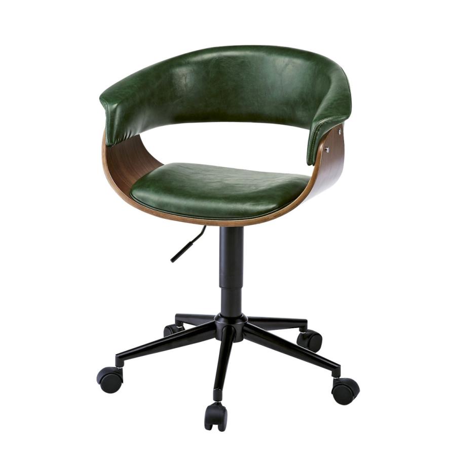 チェア ワークチェア 椅子 イス 曲げ木 360度回転 キャスター付 高さ