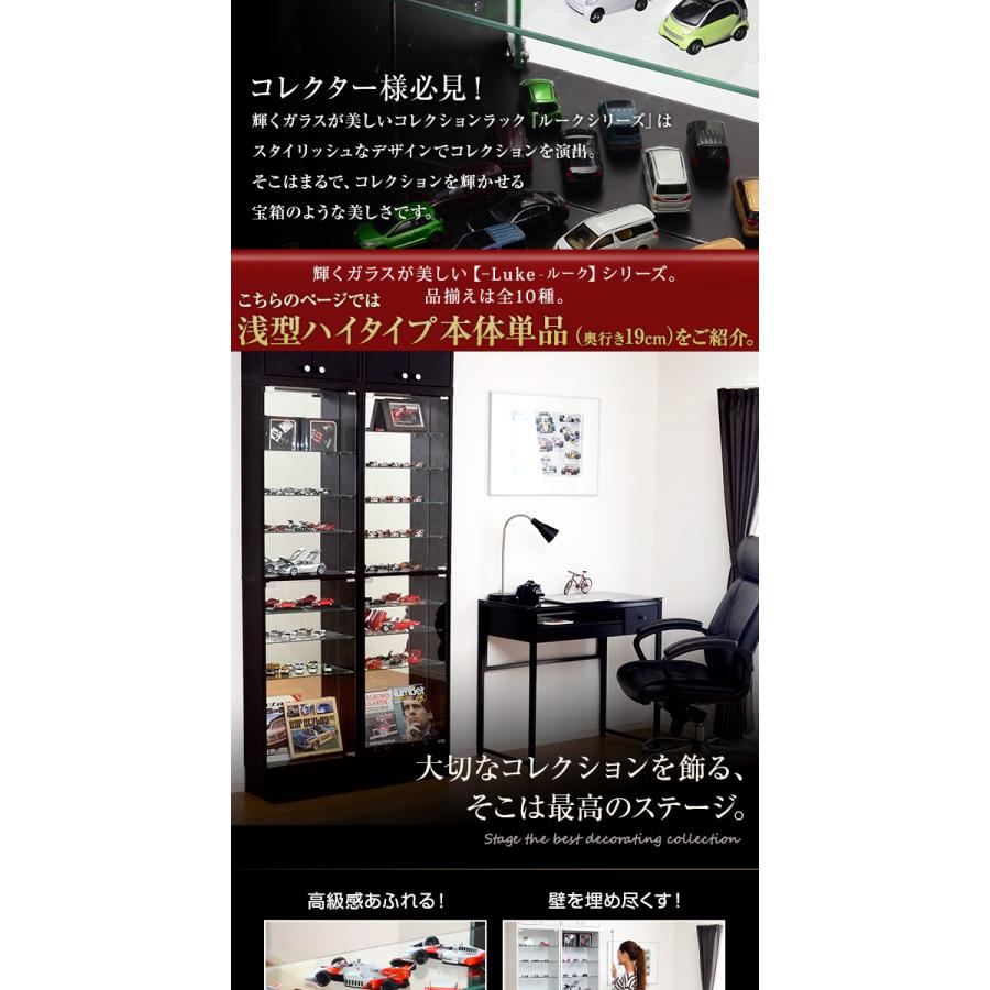 コレクションラック コレクションケース フィギュアラック 飾り棚 幅48