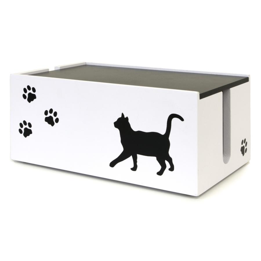 猫のケーブルボックス 大 コードボックス コードケース コンセント収納 ケーブル収納 ケーブルボックス ケーブルタップ収納 猫インテリア 猫雑貨 猫グッズ Ctb 152c ワンダフルマートヤフー店 通販 Yahoo ショッピング