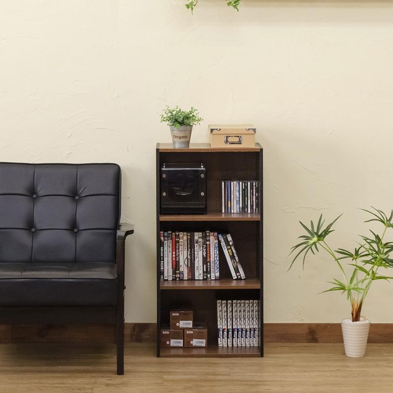ラック 本棚 キャビネット リビング収納 幅41 カラーボックス 収納家具