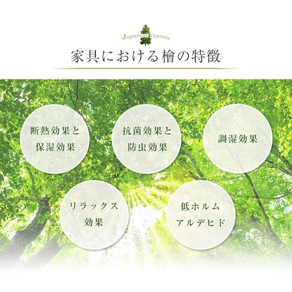 ダブル 2つ折り式 ひのき 檜 すのこ スノコ マット 低ホルムアルデヒド 調湿効果 殺菌 防虫 防カビ 二つ折り式で立てて干せる 室内干しも簡単 【PALMLOOP】