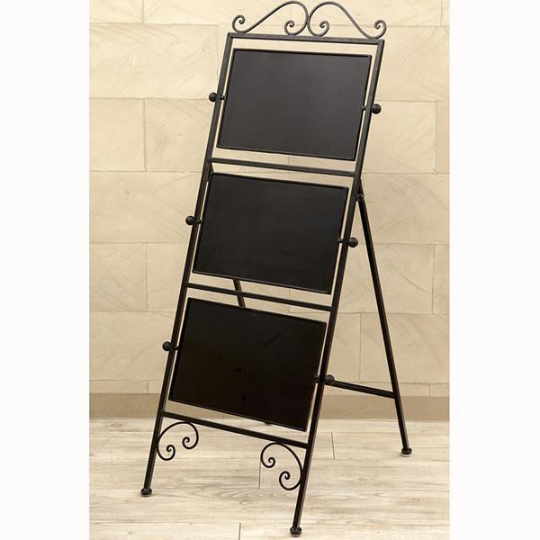 超格安価格 焼杉イーゼル W49490 スタンド看板 サイン メッセージボード イーゼルスタンド