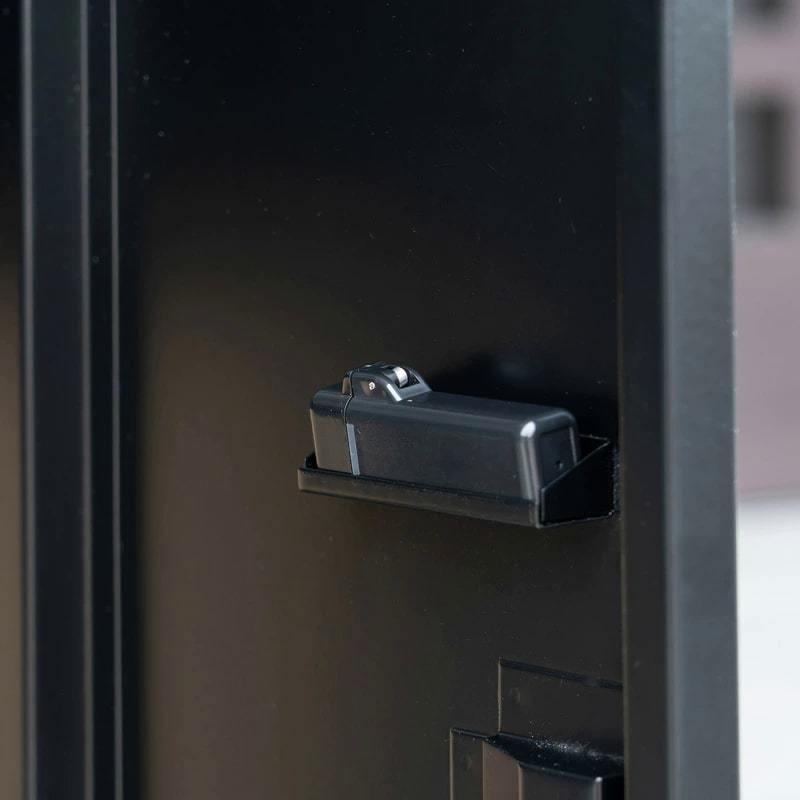 127L /1ドア】宅配ボックス 鍵付き 置き配 印鑑収納 荷物受け 盗難防止ワイヤー付 通販用 ポスト ネット通販ボックス 大容量 雨用