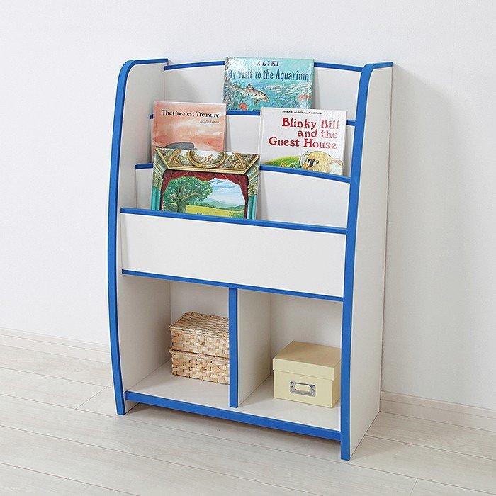 絵本ラック 日本製 絵本棚 キッズ本棚 やわらか 安心素材EVA使用 知育家具 おかたづけ教育 キッズ本棚 子供用家具 低ホルムアルデヒド 完成品 幅63 ブラウン キッズ本棚 完成品 絵本ラック 日本製 絵本棚 知育家具 子供用家具 低ホルムアルデヒド EVA