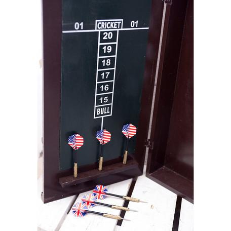 壁掛け式ダーツ ダーツ 壁掛けフック ダーツ6本付属 Darts ダーツボード ハード