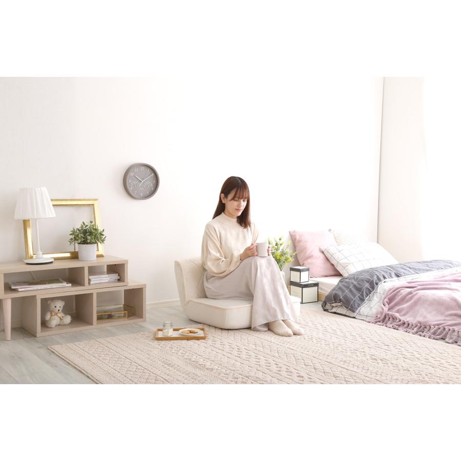 ソファ ベンチ 日本製 14段階リクライニング 1人掛け ソファーベッド