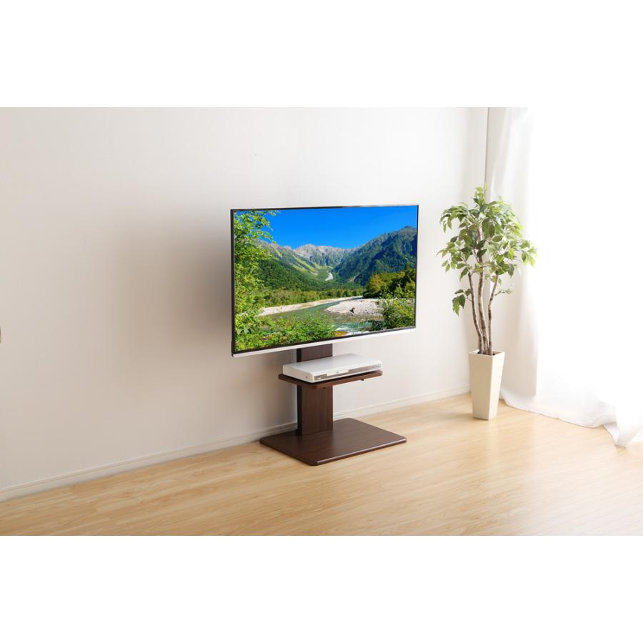 テレビ台 テレビスタンド 55型対応 スイングタイプ 専用棚セット 6段階