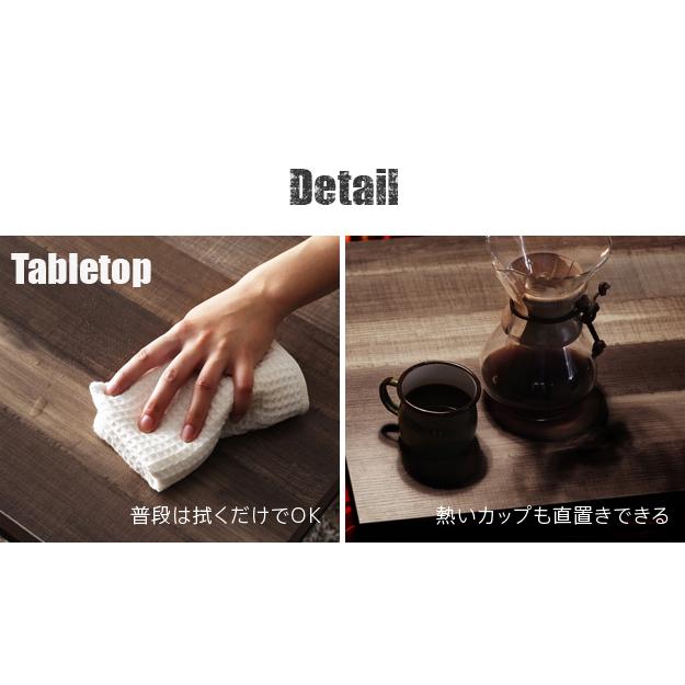 こたつ テーブル 100x50cm 古材風アイアン ハイタイプ ダイニングこたつ こたつテーブル センターテーブル ブルックリン風 テレワーク ステイホーム 継ぎ脚付の画像