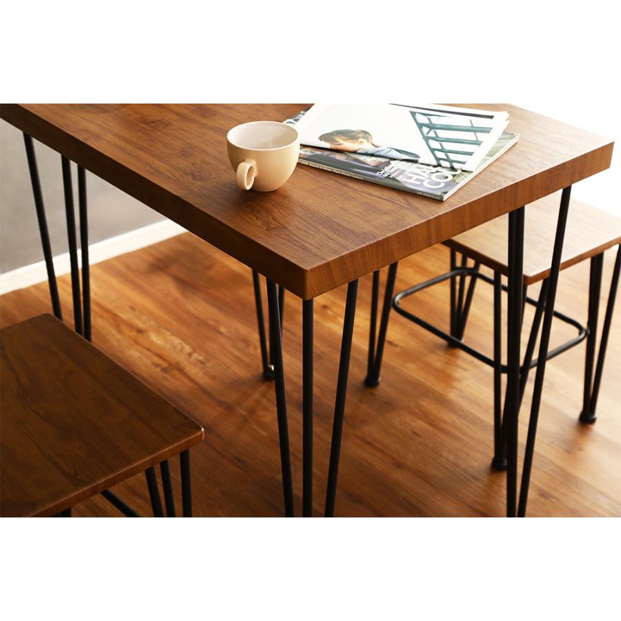 ヴィンテージ ダイニングテーブル カフェテーブル インダストリアル テーブル ダイニングテーブル 机 幅75 食卓テーブル 作業台