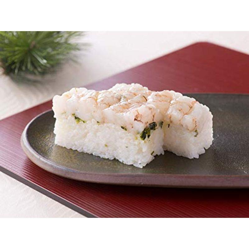 日本海だけの海老 がさ海老寿司 小サイズ 福井一 鯖を扱う料理店の押し寿司 小