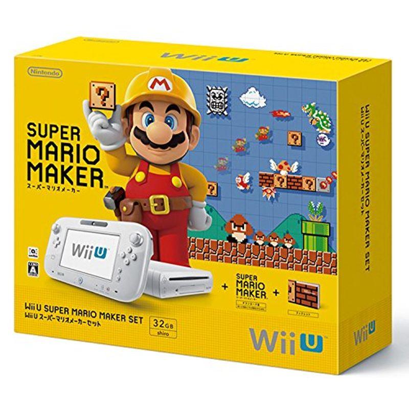 Wii U Wii U スーパーマリオメーカー セット U ワンダフルスペース本店 メーカー再生品