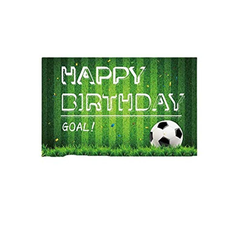 バースデー飾り用バナー 背景 壁紙 サッカー ボール スタジアム 装飾 デコレーション 誕生日 男の子 ボーイ 写真撮影 スタジオアクセサリ 001 ワンダフルスペース本店 通販 Yahoo ショッピング