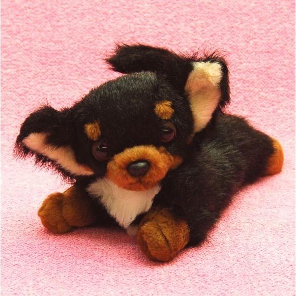 首ジョイントぬいぐるみクタクタ チワワ 黒タン Chiw N J Bl 犬種別犬雑貨わんダフル 通販 Yahoo ショッピング