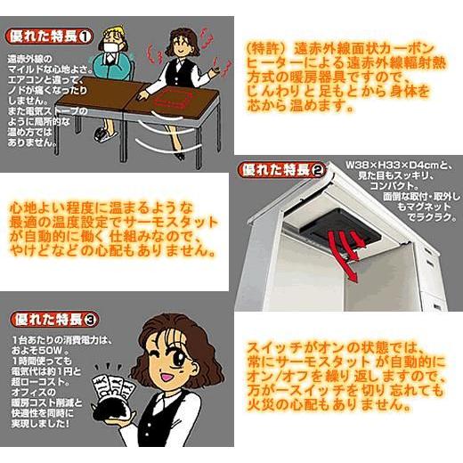 フジカ DPH-50A 遠赤外線デスクパネルヒーター パル・サーモ フジカ DPH-50A 遠赤外線デスクパネルヒーター パル・サーモ