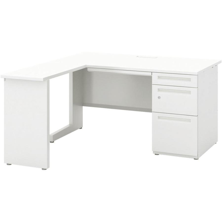 内田洋行 SCAENA(スカエナ) Sタイプ L型片SS166B-SKH7 L型片袖デスク B4-3段 H700型 W1600×D600×H700mm