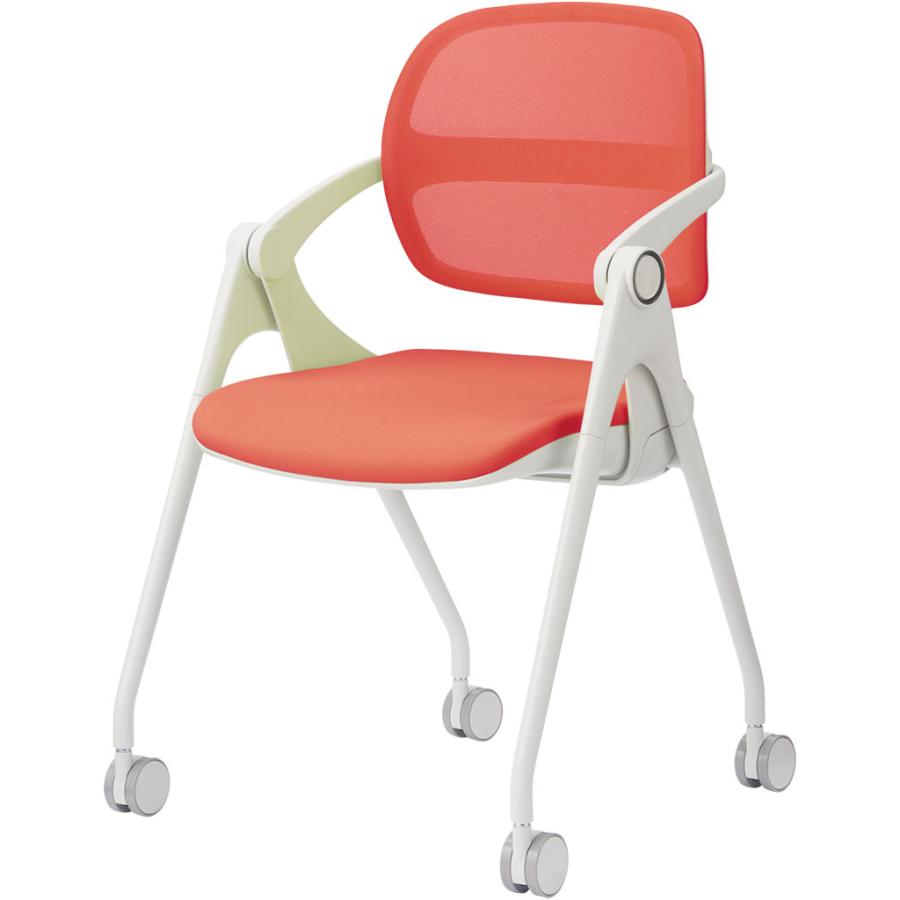 内田洋行 Swin(スウィン)チェア SW1011 ミーティングタイプ MTホワイト  