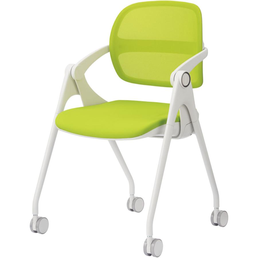 内田洋行 Swin(スウィン)チェア SW1011 ミーティングタイプ MTホワイト  