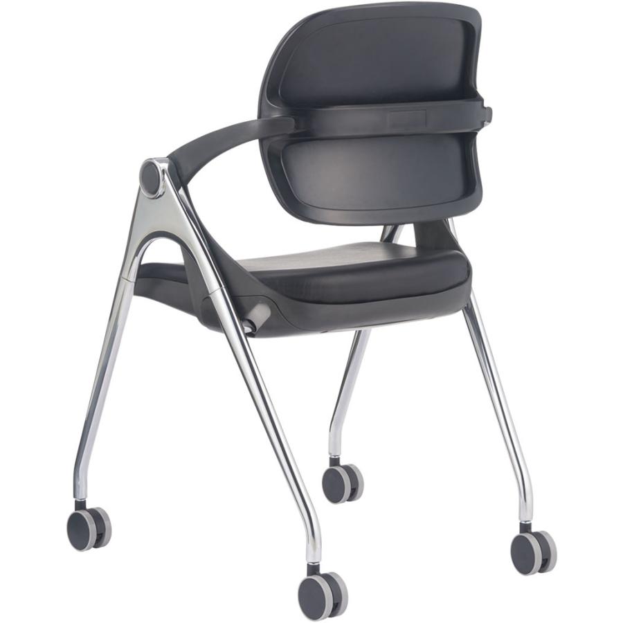 内田洋行 Swin(スウィン)チェア SW1377 ミーティングタイプ MTメッキ  