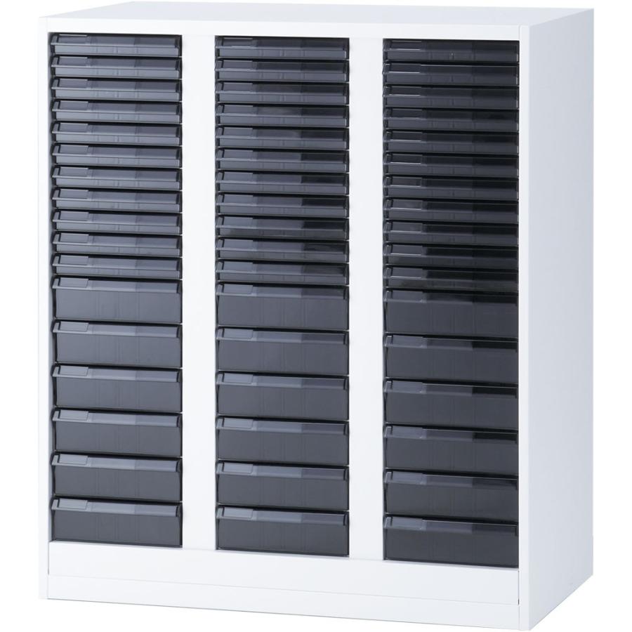 内田洋行 BEストレージ スモークトレーキャビネット TCA-10/A4(B) A4 浅型タテ 浅69個 W900×D400×H1050