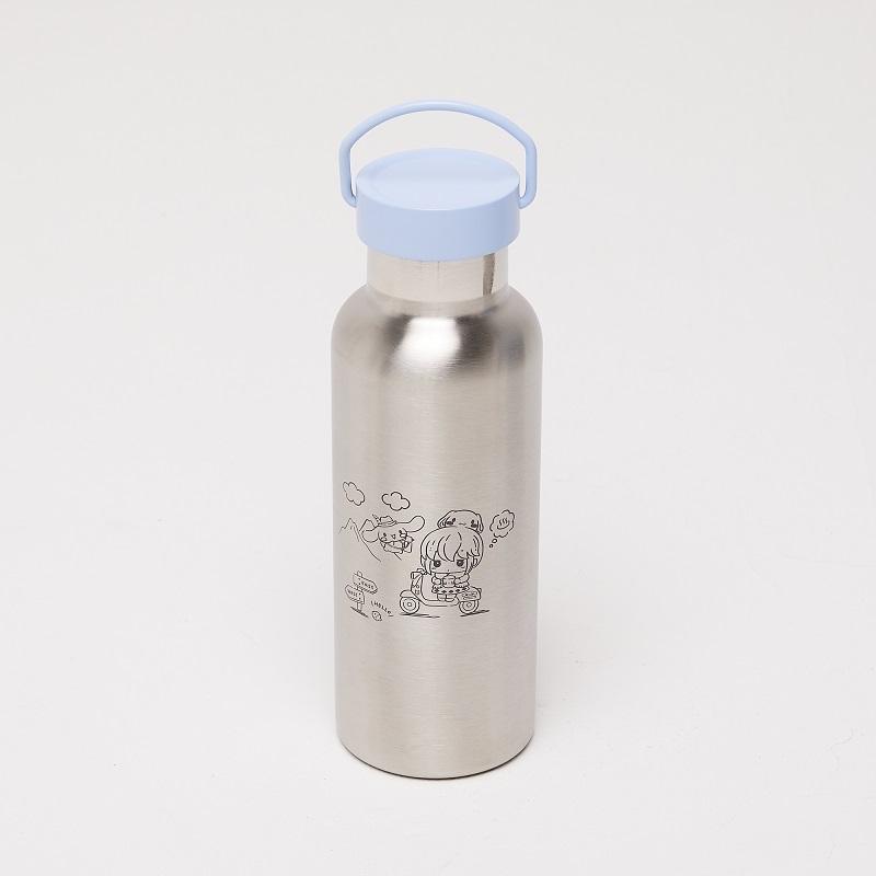 アウトドア ゆるキャン 保温 保冷ステンレスボトル 500ml リン ブルー グッズ 新星堂wondergoo Yahoo 店 通販 Yahoo ショッピング