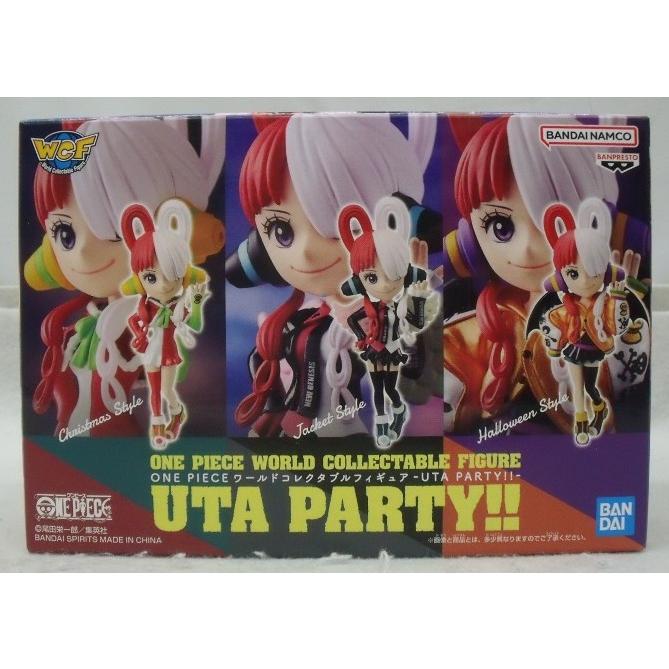 ワーコレ　ウタパーティ 中古】【未開封】ウタ 3体セット 「ワンピース FILM RED」 ワールド