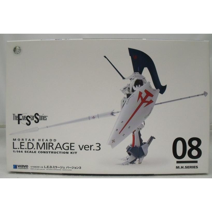 中古】【未組立】1/144 レッドミラージュ ver.3 「ファイブスター物語