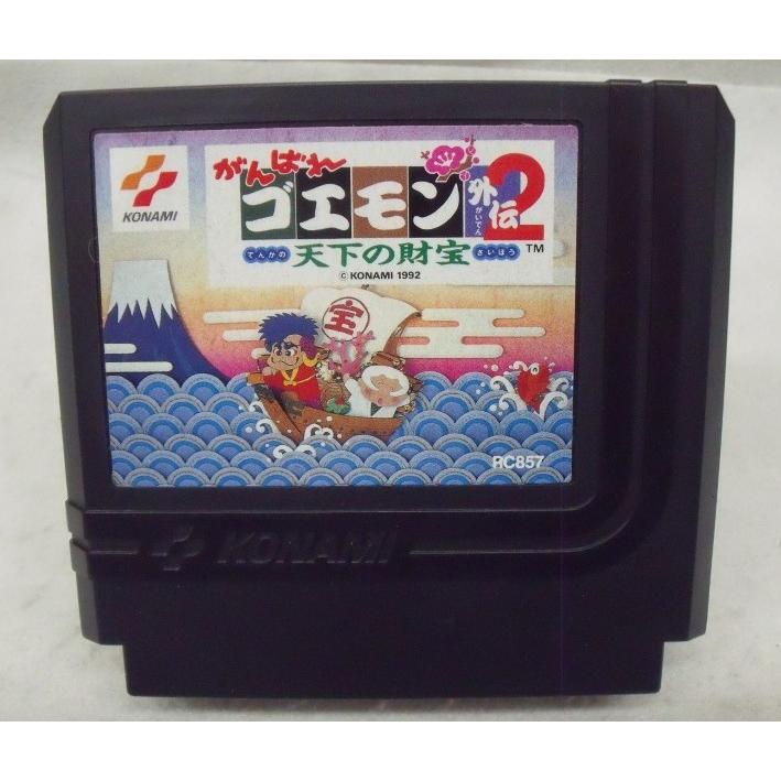 ■未開封新品 ファミコン がんばれゴエモン外伝2 天下の財宝 コナミ FC■ 中古】【開封品】ファミコンソフト がんばれゴエモン外伝2 天下の財宝