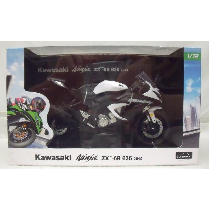 中古】【未開封】1/12 Kawasaki Ninja ZX-6R 2014(ホワイト