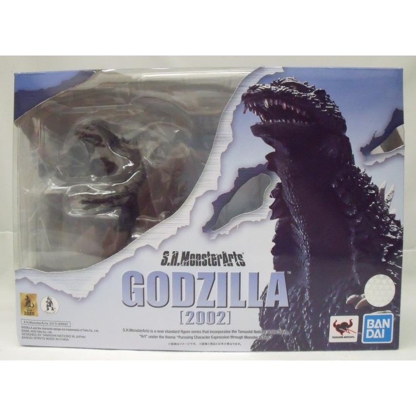 中古】【開封品】S.H.モンスターアーツ ゴジラ (2002) 『ゴジラ