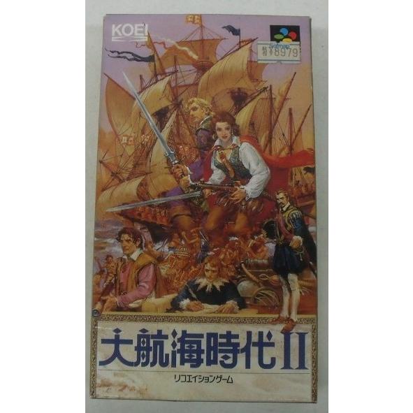 中古】【箱説あり】スーパーファミコンソフト「大航海時代II」＜レトロ