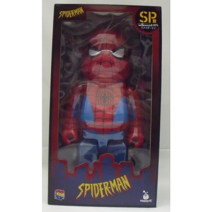 中古】【未開封】BE＠RBRICK-ベアブリック- 400% スパイダーマン