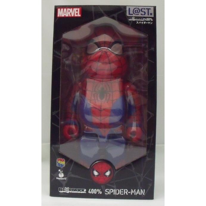 BE@RBRICK - 新品未開封　MARVEL ベアブリック400% スパイダーマン ラストワン賞 中古】【未開封】BE＠RBRICK-ベアブリック- 400% スパイダーマン