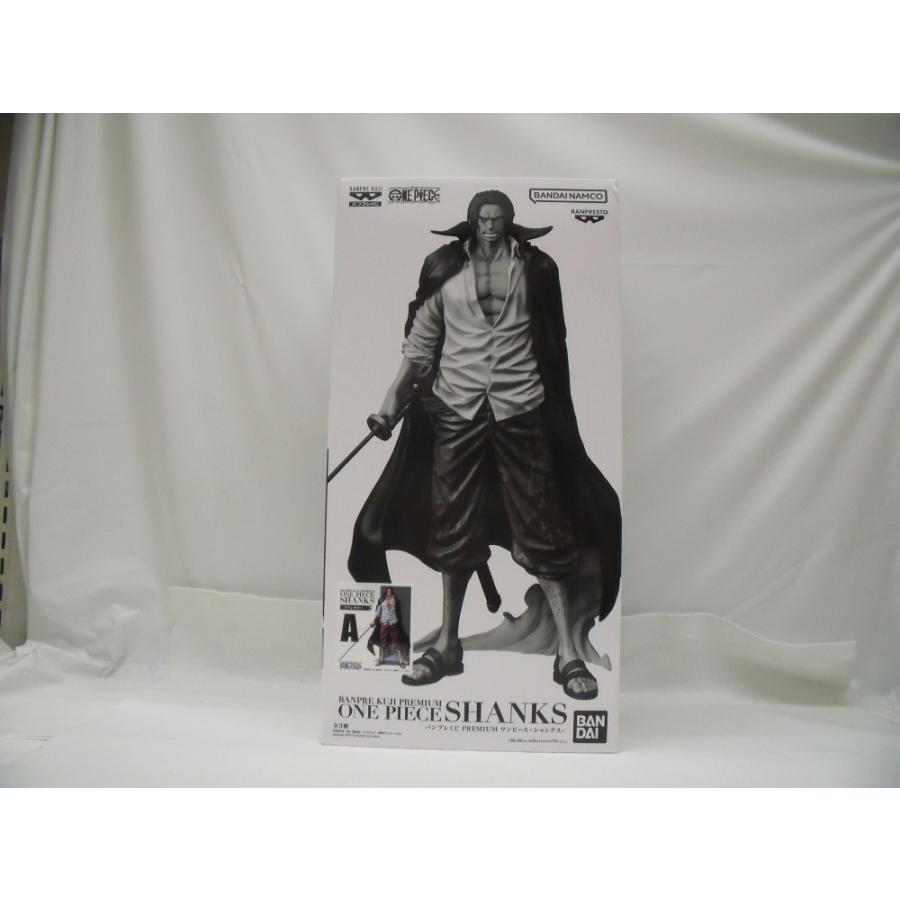 バンプレくじ ワンピース　シャンクス フィギュア A賞　ブラシカラー 中古】【未開封】シャンクス(ブラシカラー) 「バンプレくじ PREMIUM