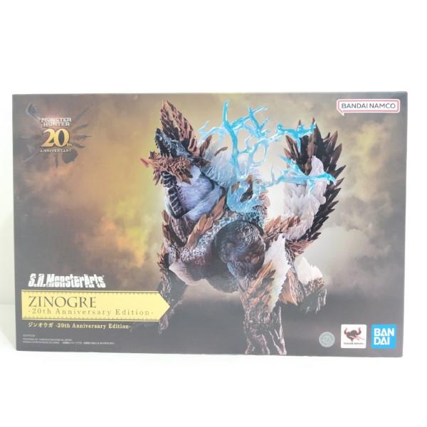 中古】【未開封】S.H.MonsterArts ジンオウガ -20th Anniversary 