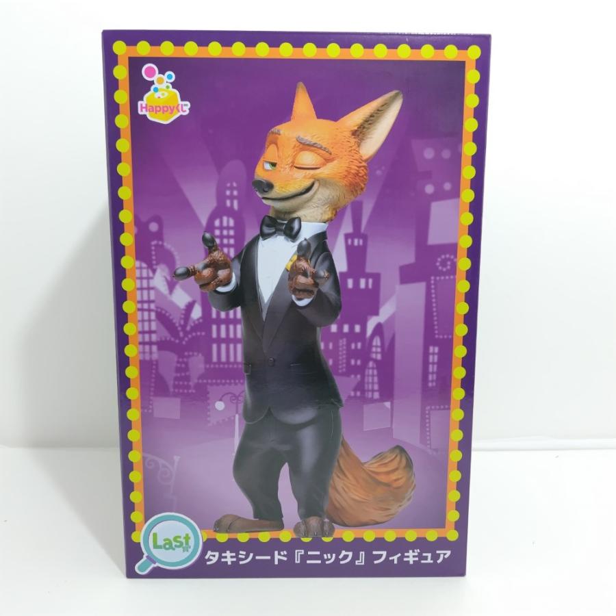 【Last賞タキシード『ニック』フィギュア】『ズートピア2』おまけ付き！ 中古】【未開封】タキシード『ニック』 「Happyくじ ズートピア2