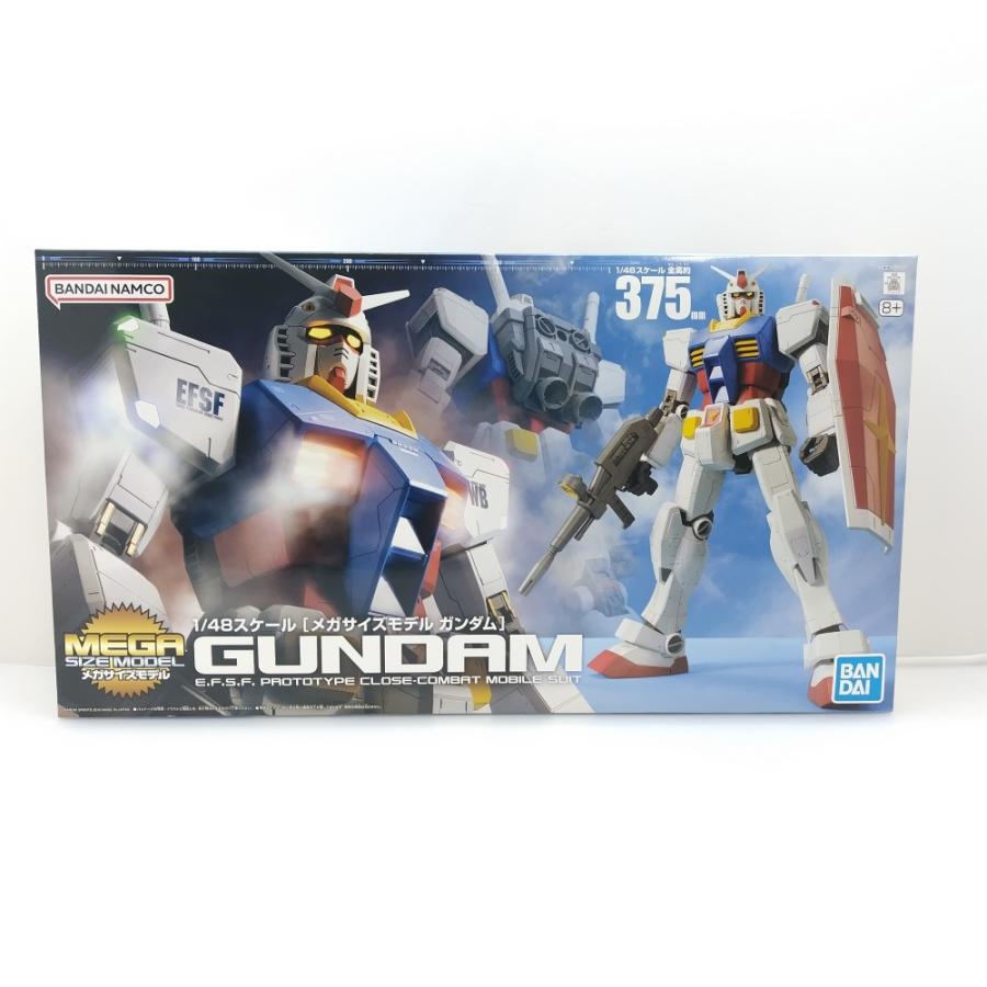【最終値下げ】 【新品未開封】　RX-78-2ガンダム　1/48メガサイズ 中古】【未組立】1/48 メガサイズモデル RX-78-2 ガンダム「機動戦士