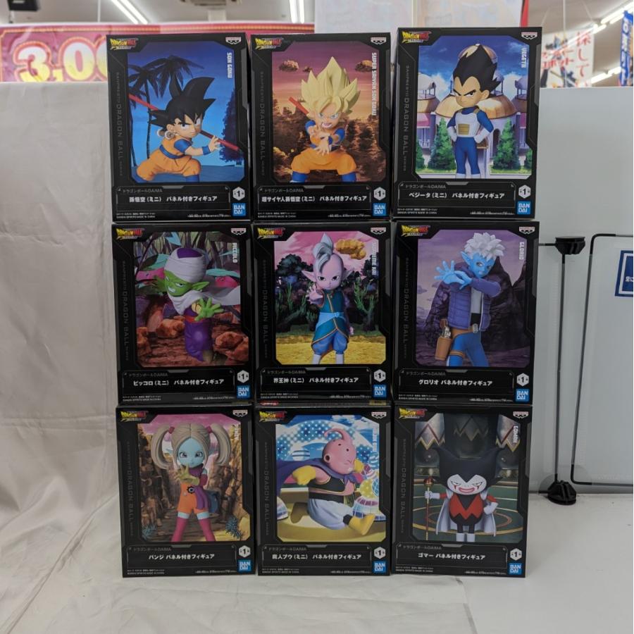 中古】【未開封】【セット】「ドラゴンボールDAIMA」パネル付き