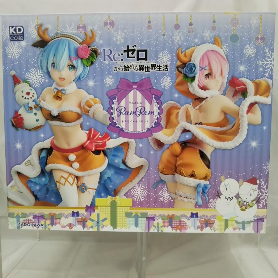 Re：ゼロから始める異世界生活　ラム&レム　トナカイメイドセット　新品未開封品 Re:ゼロから始める異世界生活』ラム＆レム トナカイメイドセット